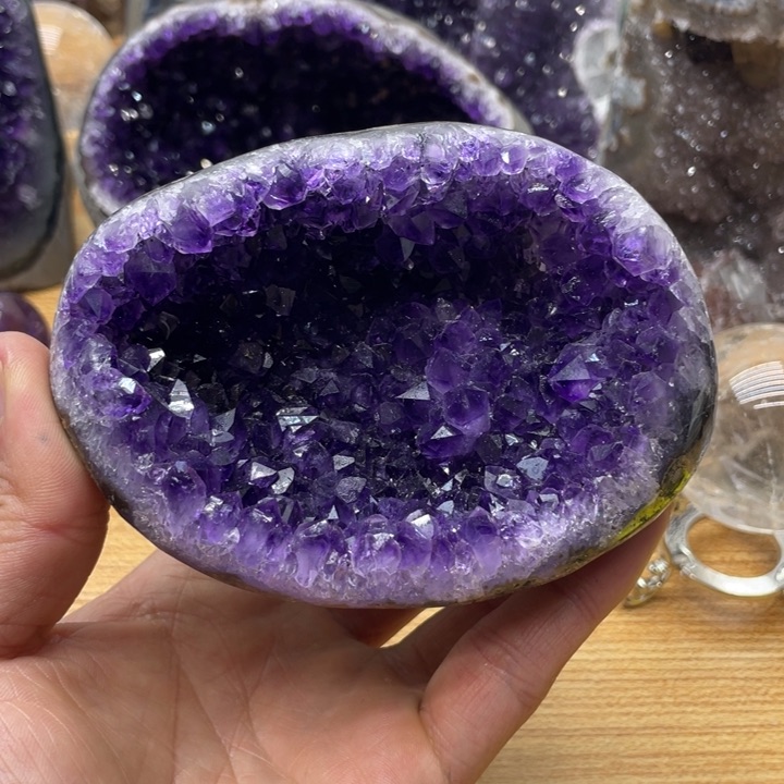 紫晶钱袋子未镶嵌