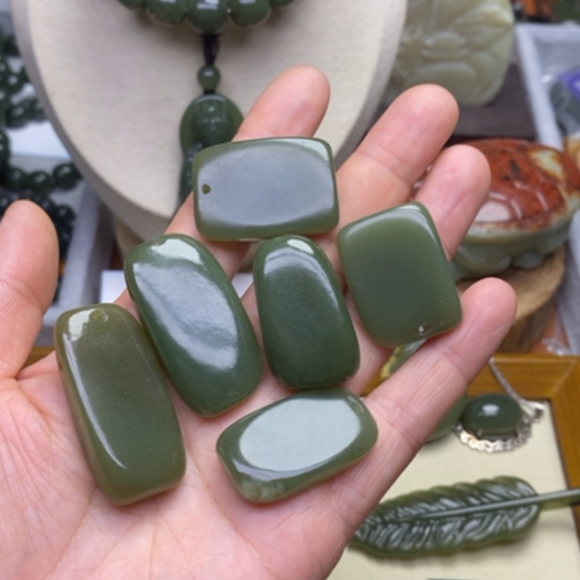 【闪购商品】未镶嵌和田玉挂件同**风