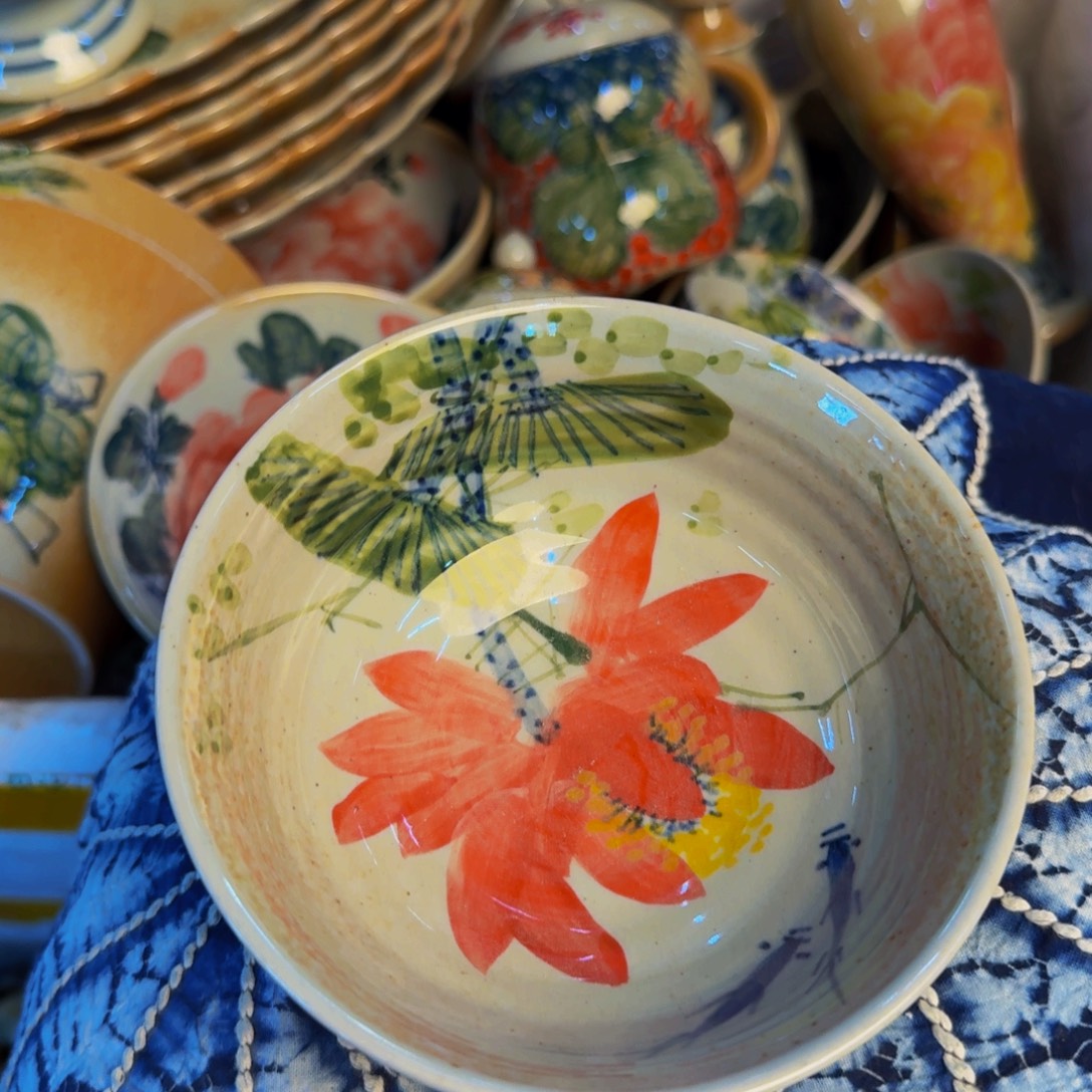 瓷片景德镇陶瓷手工手绘