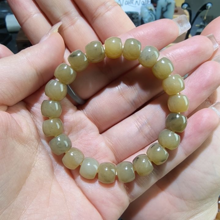 和田玉手链未镶嵌