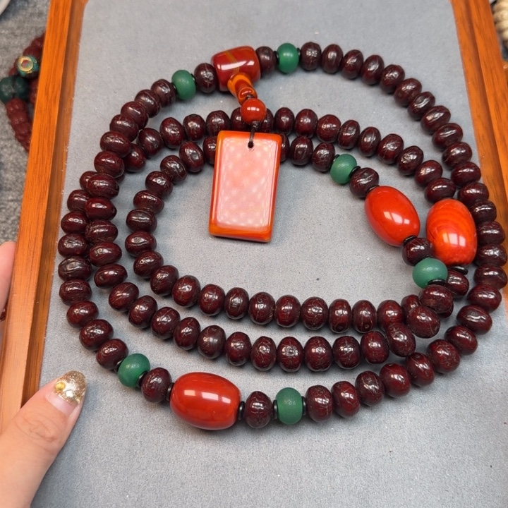 持***强凤眼菩提吊坠凤眼