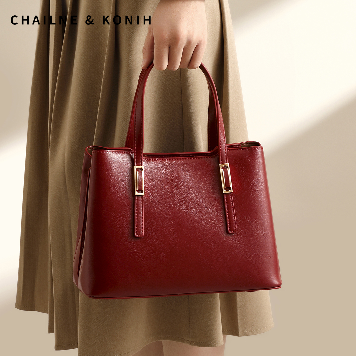 红色婚包大气时尚手提包高级感中年妈妈婆婆婚宴包日常可用新娘包