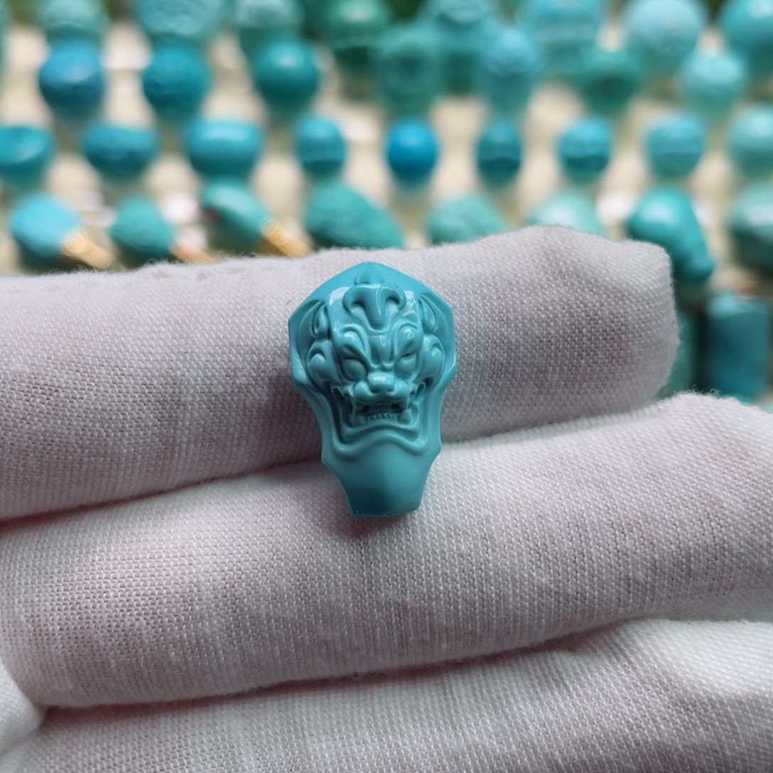 绿松石珠宝奇石未镶嵌