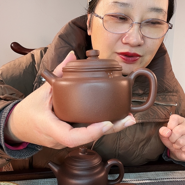 底槽青茶壶作品欣赏