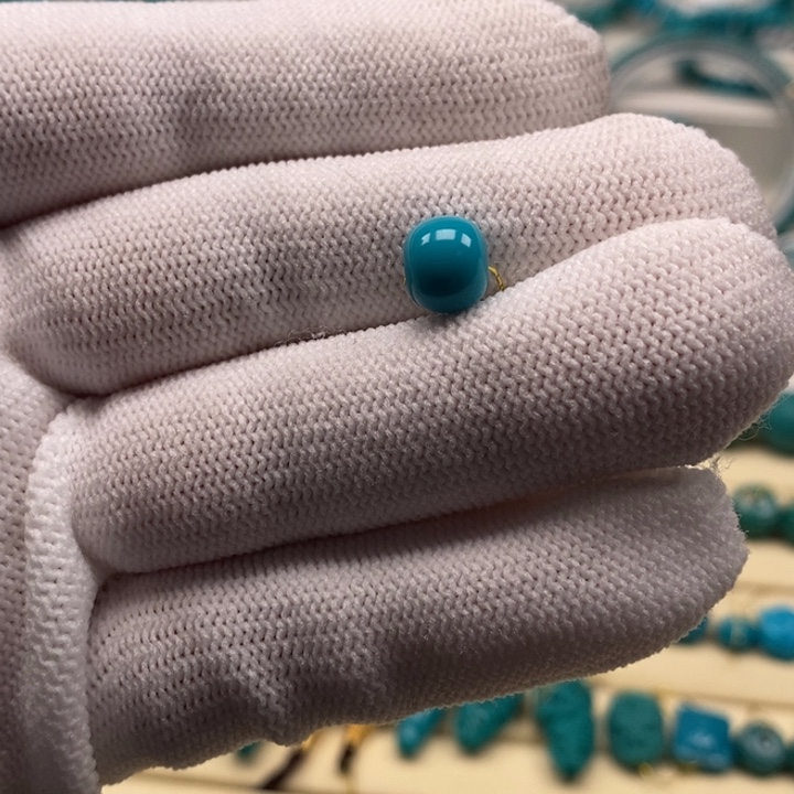 绿松石珠宝奇石未镶嵌黑**王