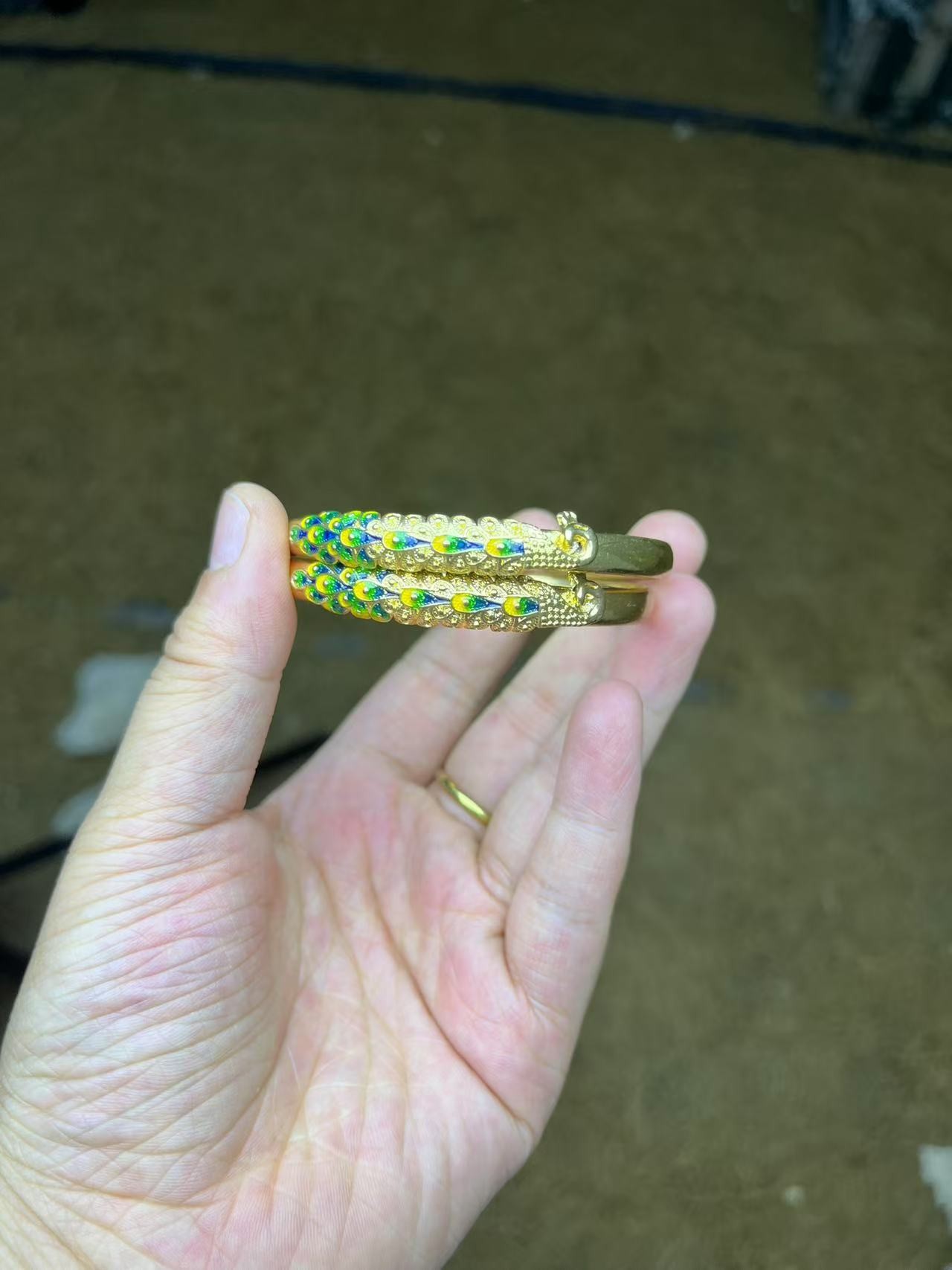 1个居家饰品摆件311（一对） 精美摆件现代仿古复古工艺品