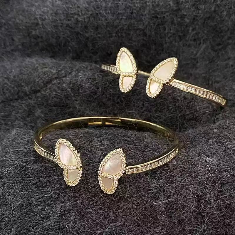 铜合金手镯 『蝴蝶S』精致款百搭手镯524