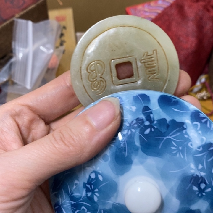 摆件中古工艺品一件