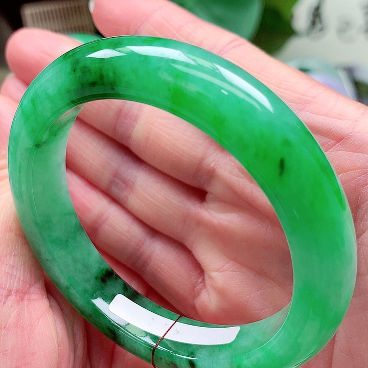 翡翠未镶嵌手镯天然翡翠手镯