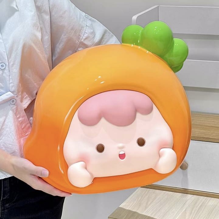 【拆盒】1000%超大体贪吃崽崽潮玩创意摆件盲盒手办