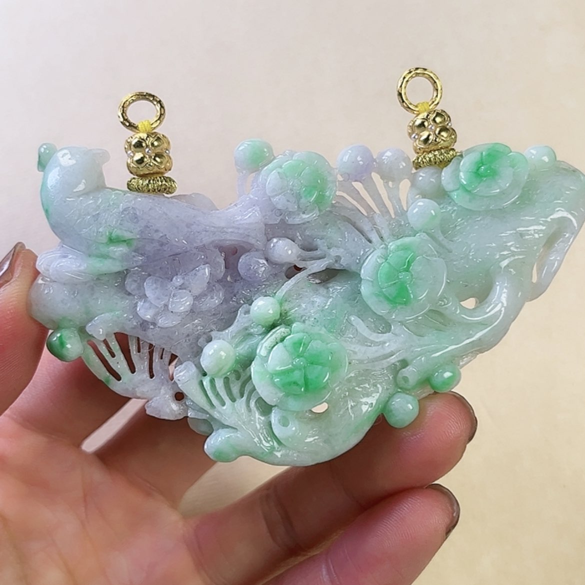 【闪购商品】翡翠颈饰未镶嵌挂件