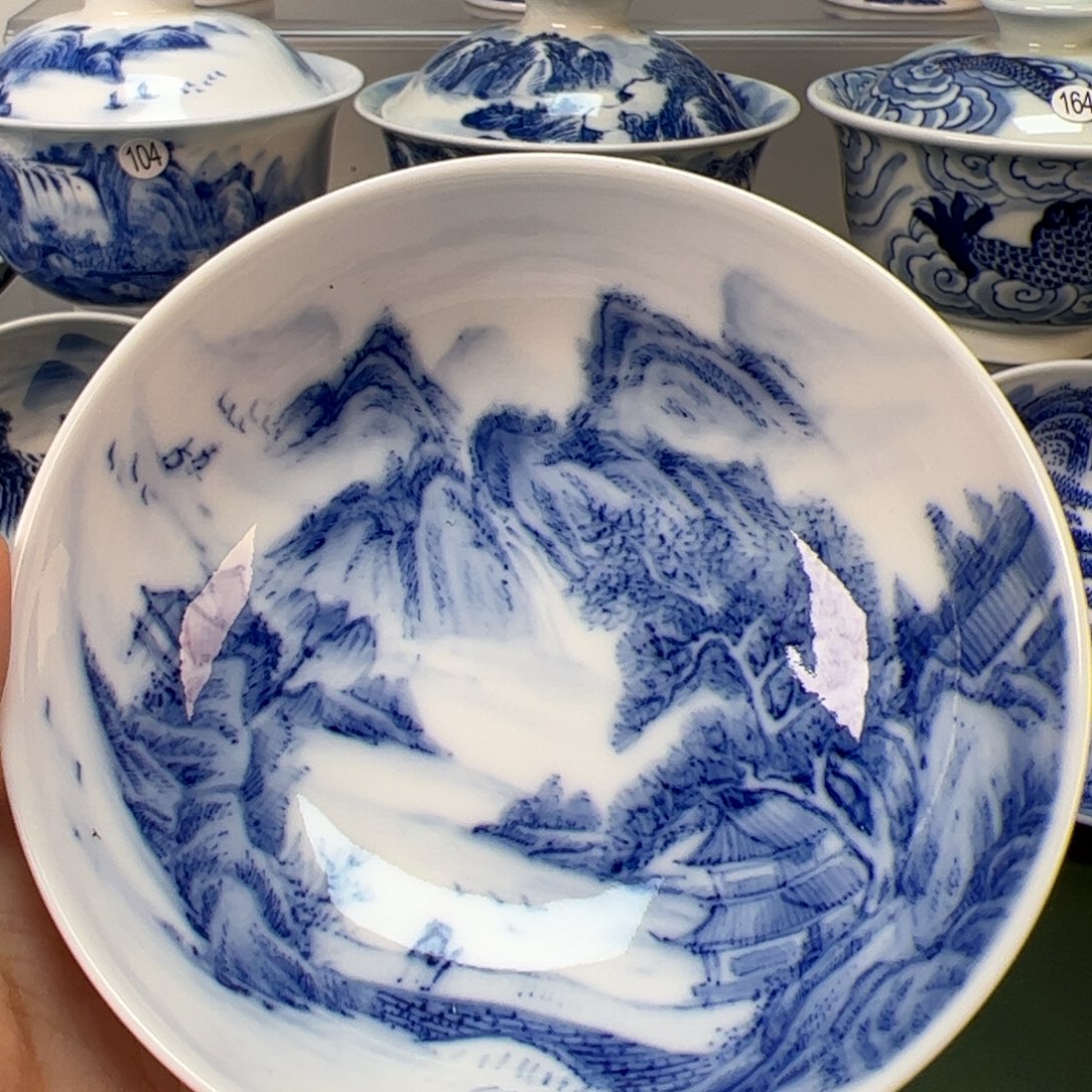 杯木木景德镇纯手绘茶具103