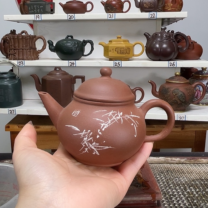 紫砂茶壶全手工制作