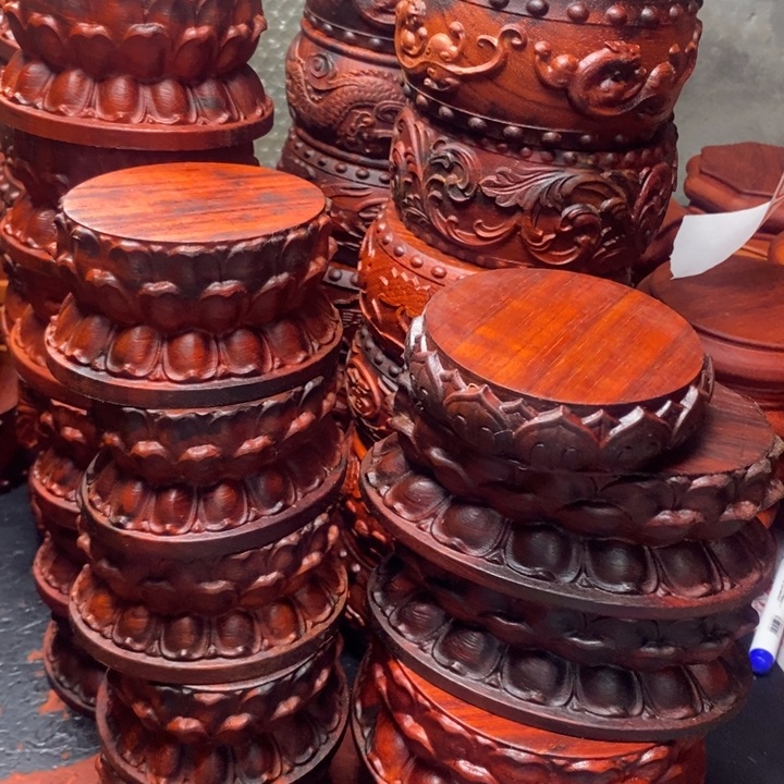 非洲紫檀（红花梨）如****座36个