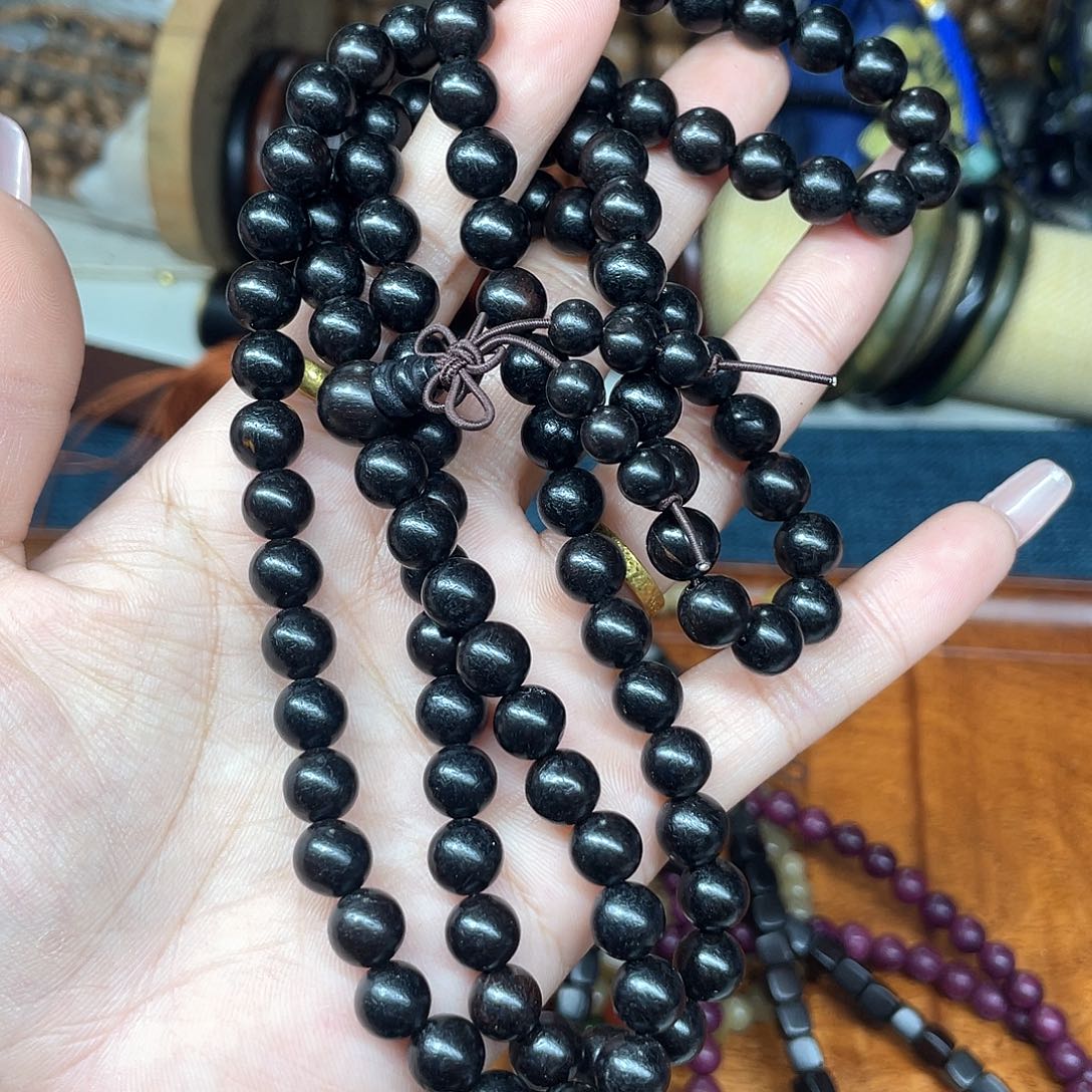 维腊木（绿檀）无事牌