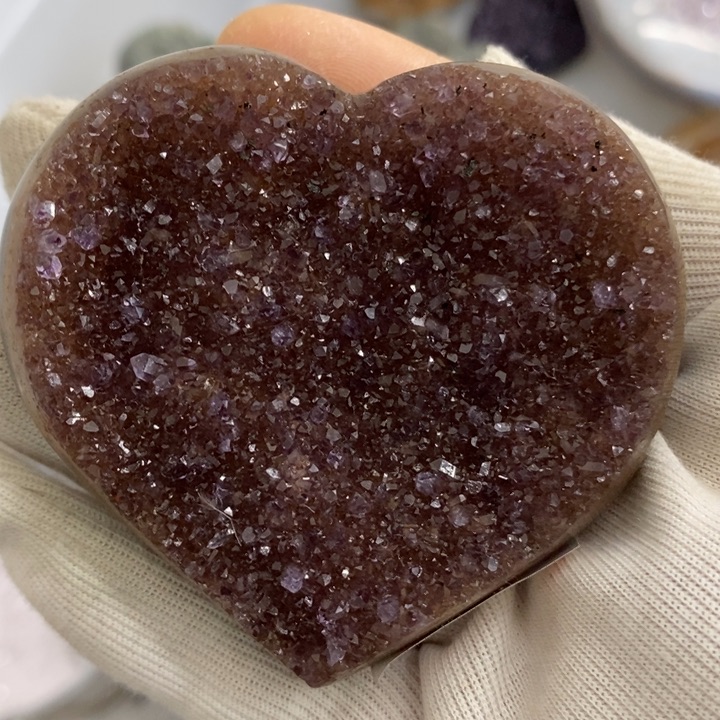 珠宝半成品紫晶未镶嵌