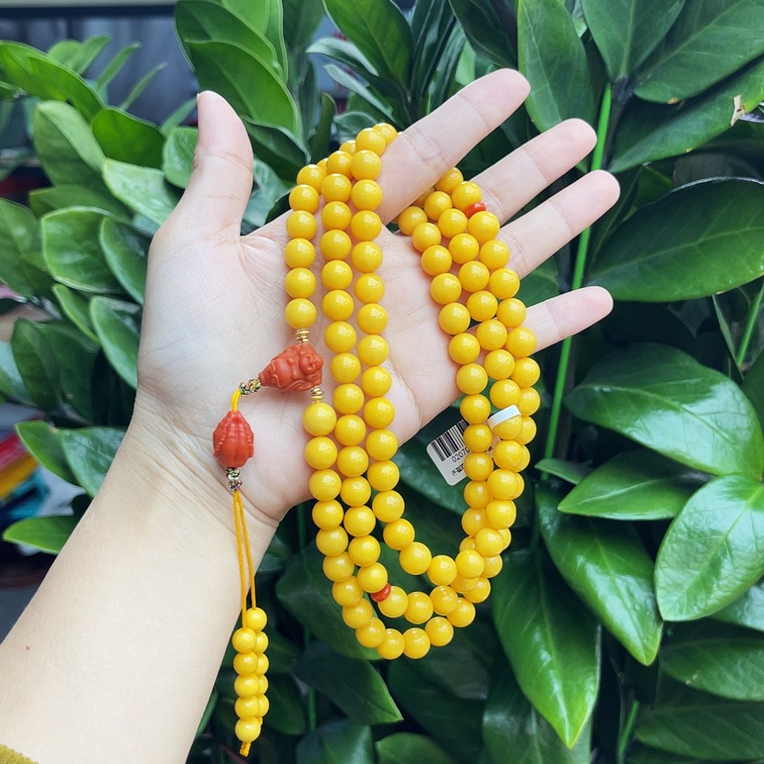 琥珀未镶嵌手链9m108 多样性发其一