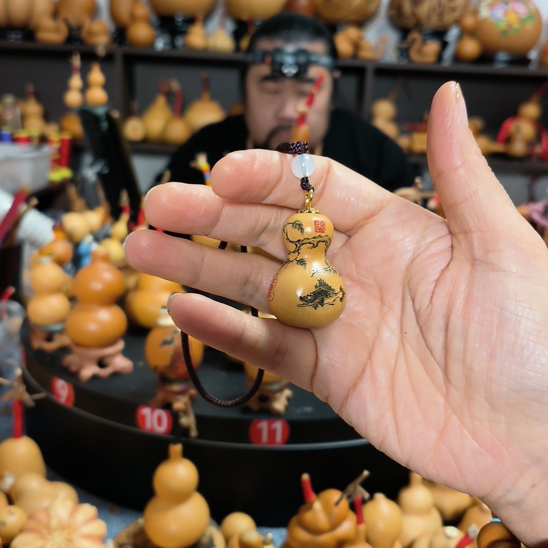 Y***e葫芦福禄双全手把件