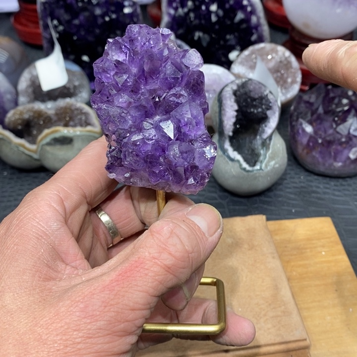 大型摆件（非配饰）紫晶未镶嵌