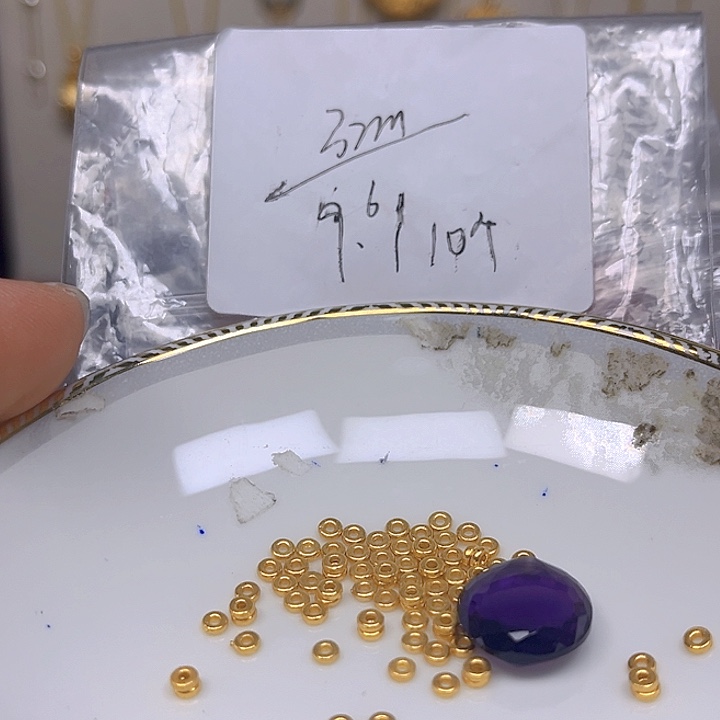 紫晶颈饰银S925镶嵌紫晶925镶嵌118