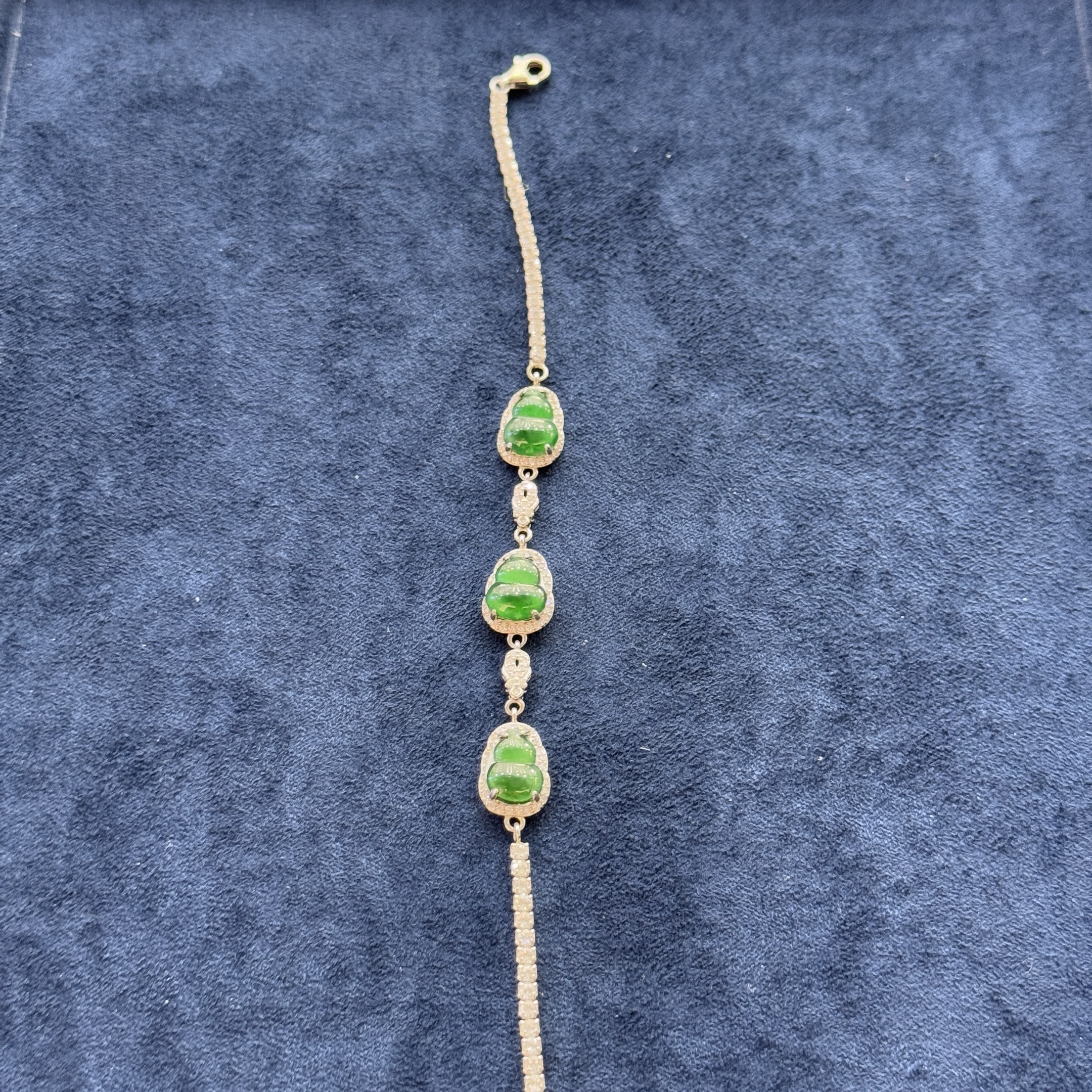 宋雅翡翠手链时尚新中式单圈（多样性发其一）