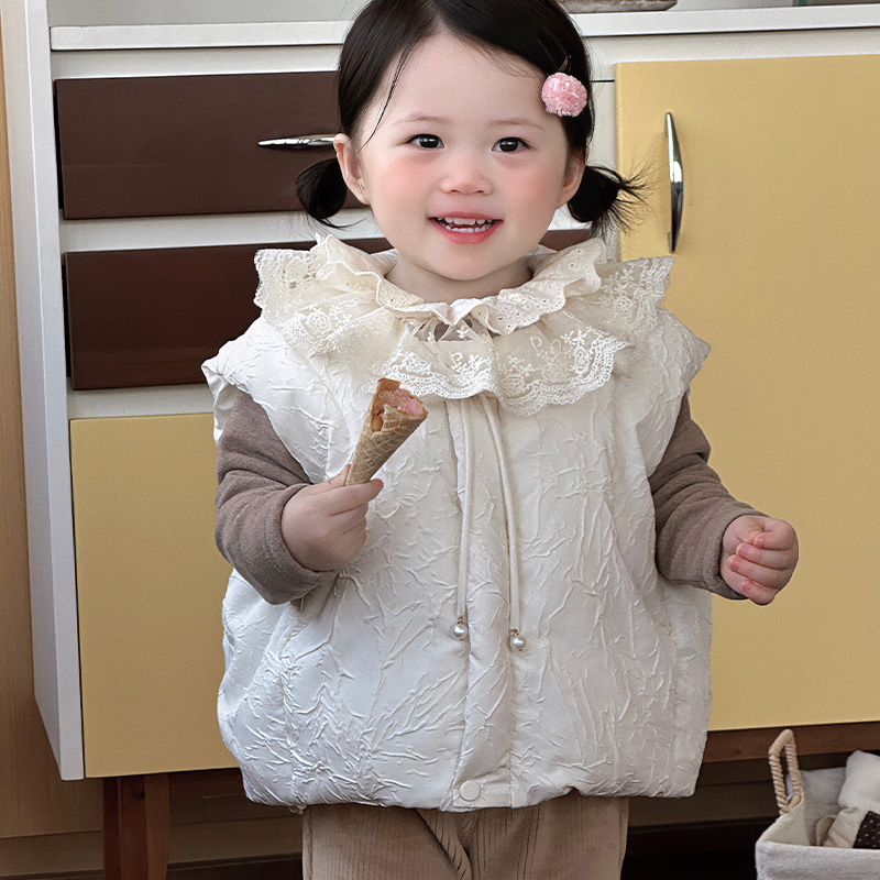 婴幼儿新中式羽绒马甲YZ85001