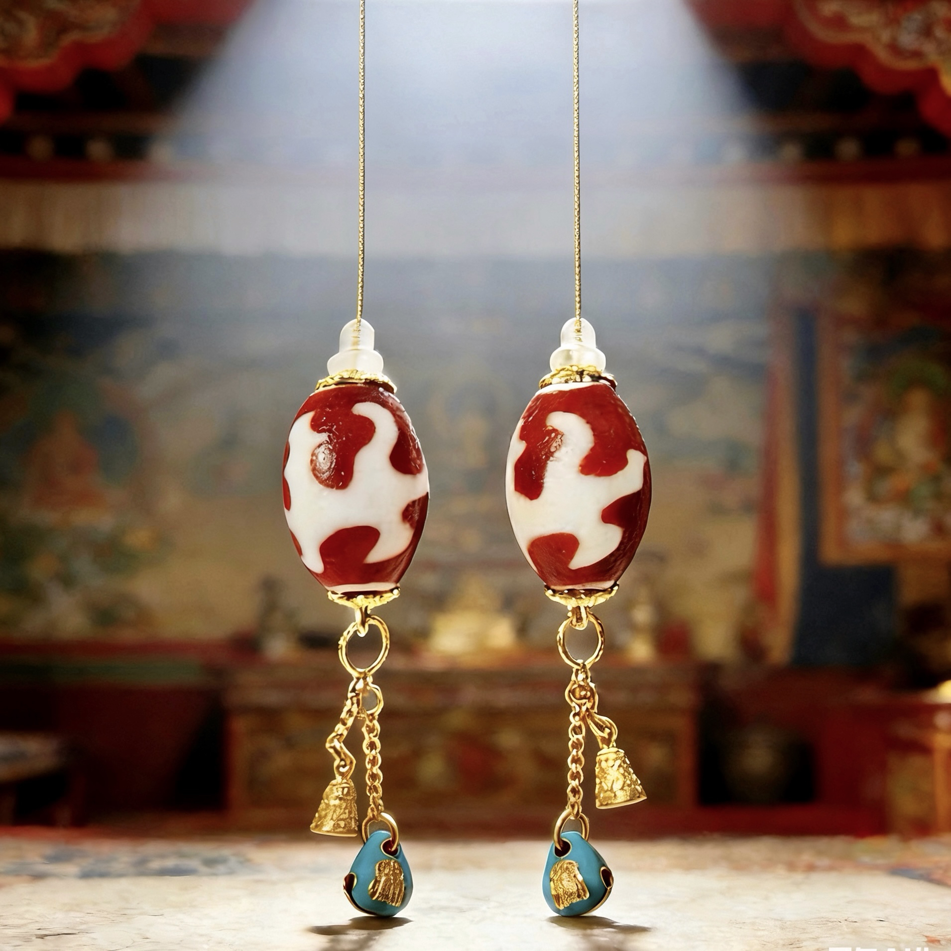 【年终大促】红肉耳线 NZ135