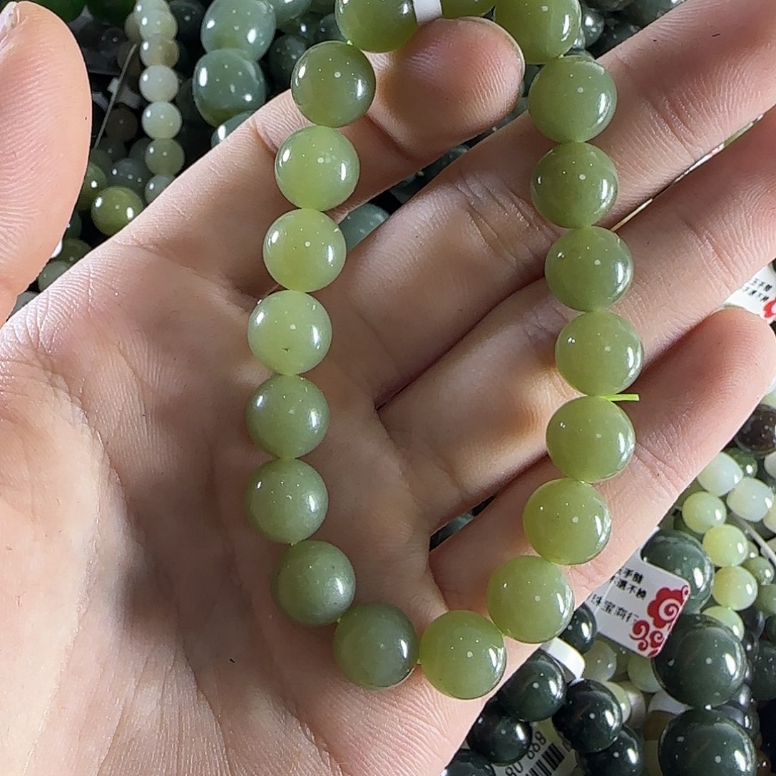 和田玉手链未镶嵌313