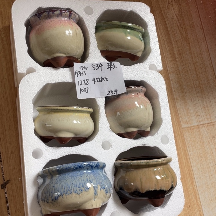 粗陶多肉花盆微瑕534