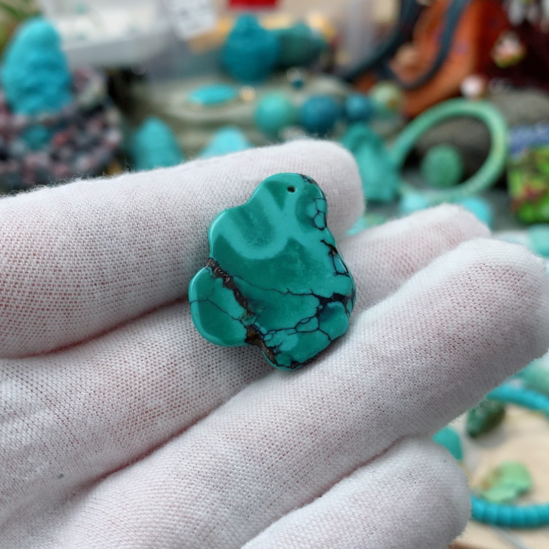 绿松石珠宝奇石未镶嵌