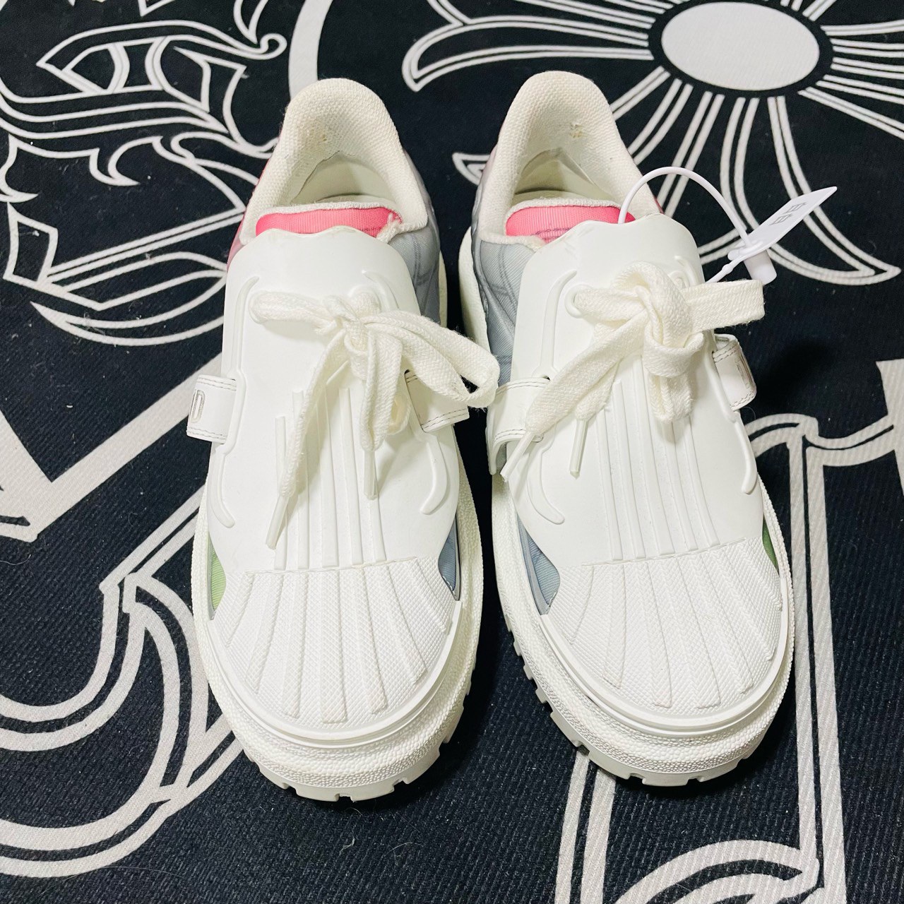 95新 DIOR/迪奥 限量款贝壳运动鞋 渐变反光带夜光条36码/YSC0223