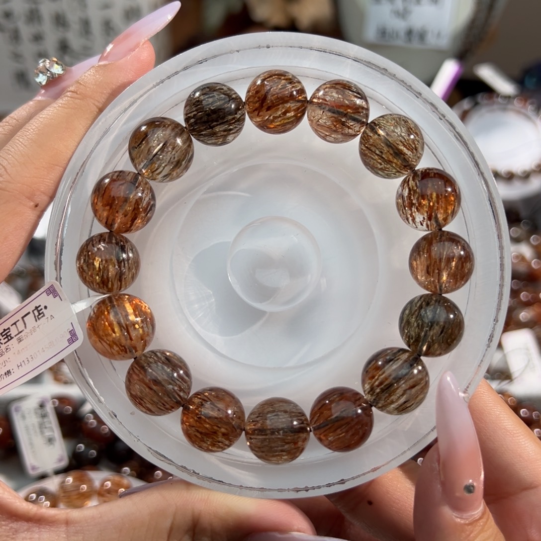 手链水晶未镶嵌黑金超七14