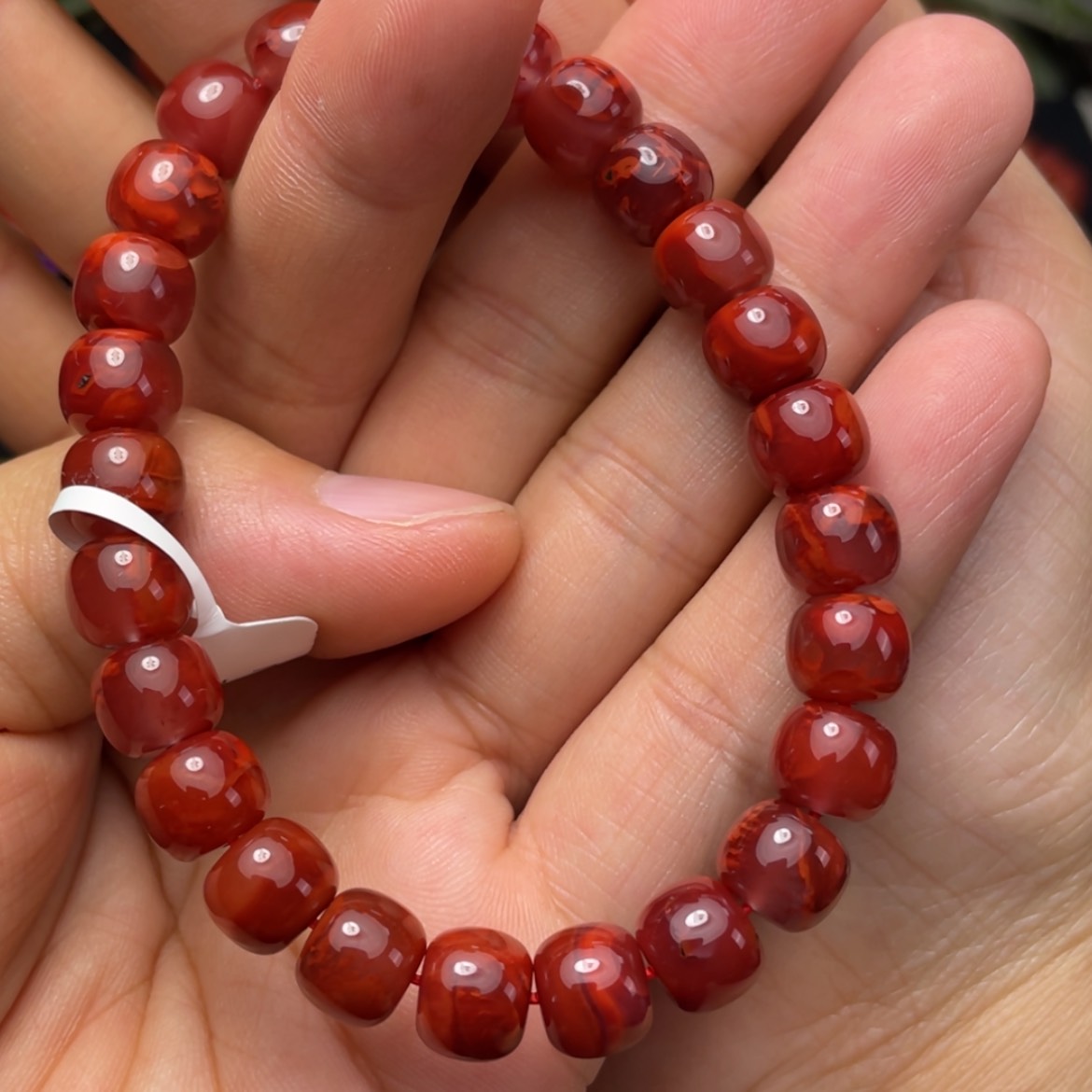 【闪购商品】南红玛瑙原矿手串8多样性发1未镶嵌
