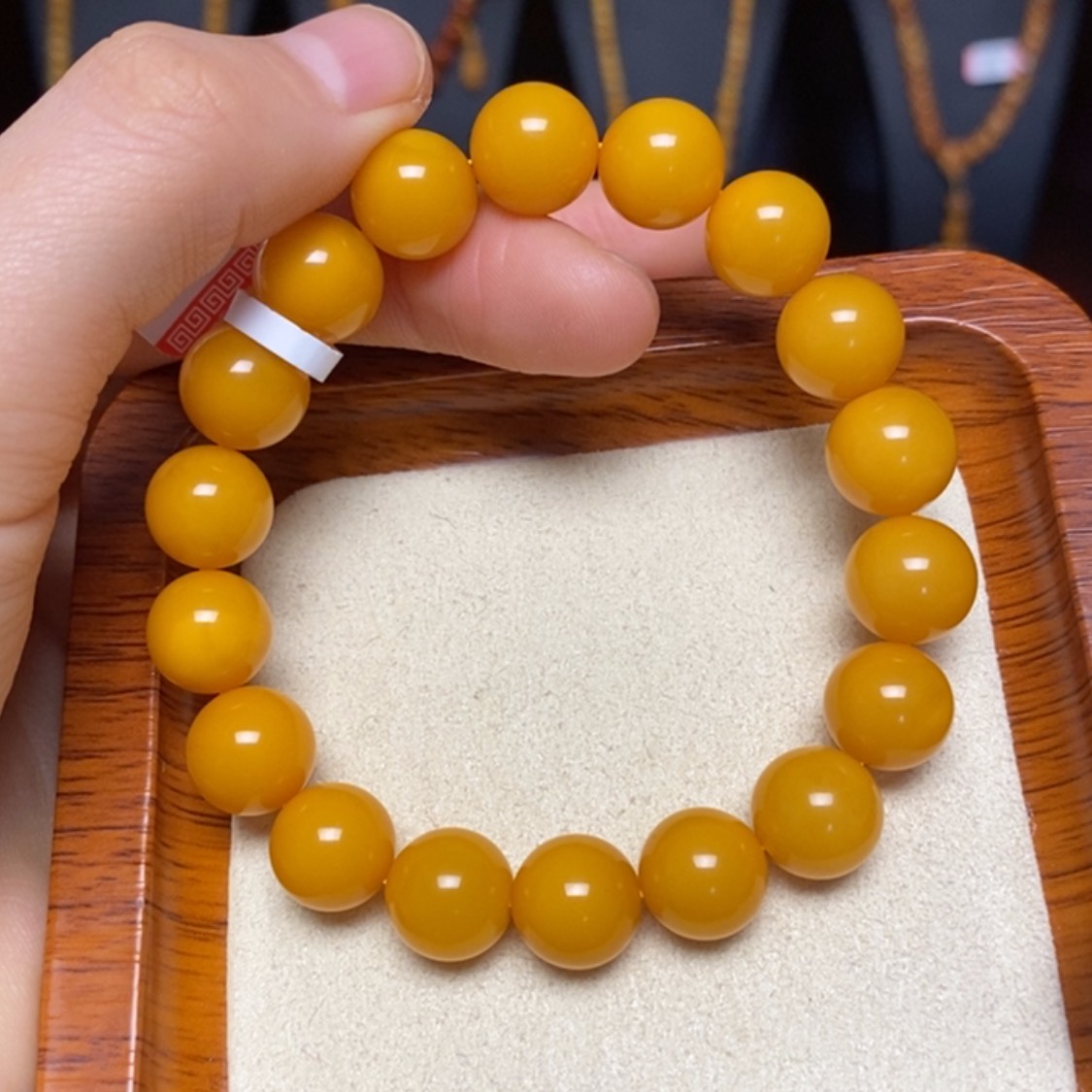 【闪购商品】未镶嵌蜜蜡手链手串