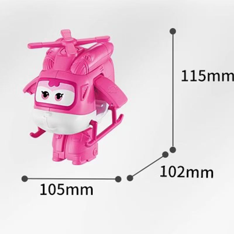 中号变形机器人乐迪小爱包警长大壮正品超级飞侠礼盒装儿童玩具