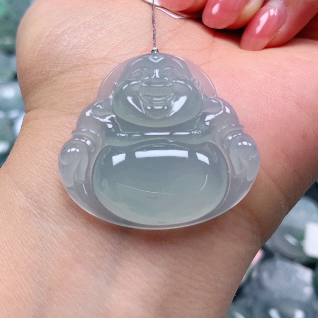 翡翠颈饰未镶嵌天然翡翠