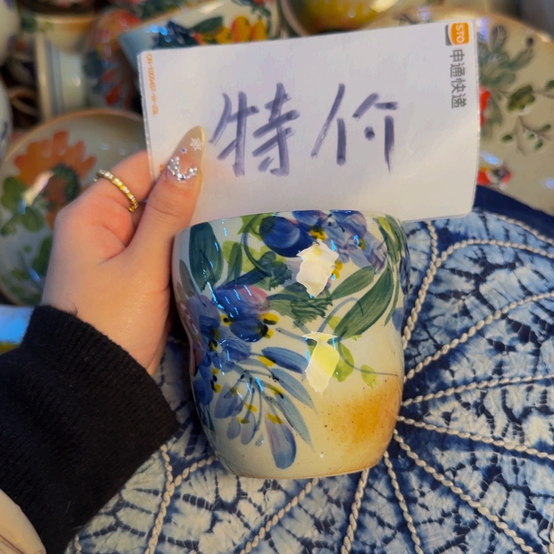 瓷片景德镇陶瓷手工手绘