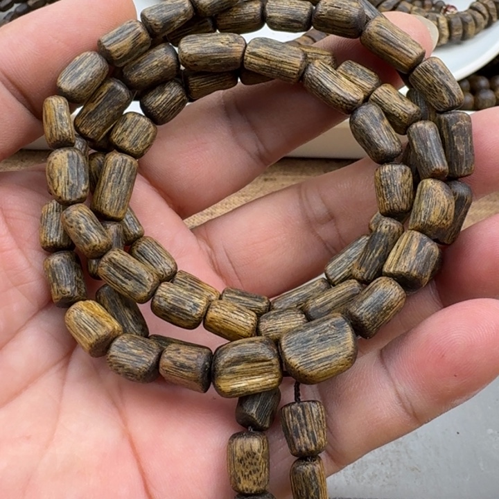 江****沉香手串乌身手串20克加