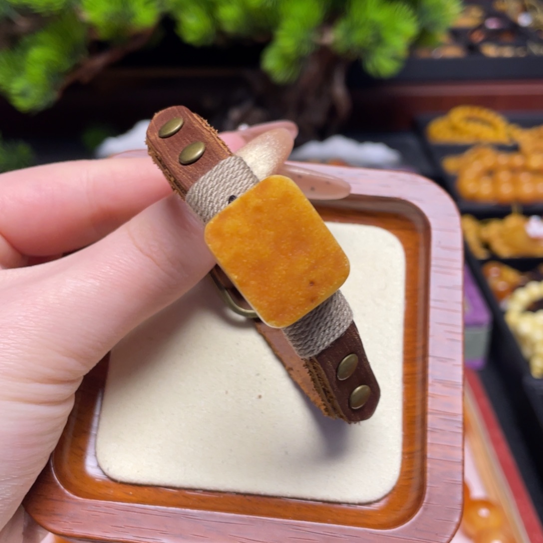 蜜蜡手链未镶嵌手串