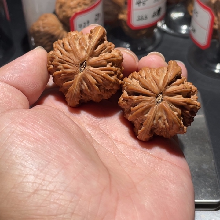 吊坠文玩核桃42顶级毕业老树磨盘