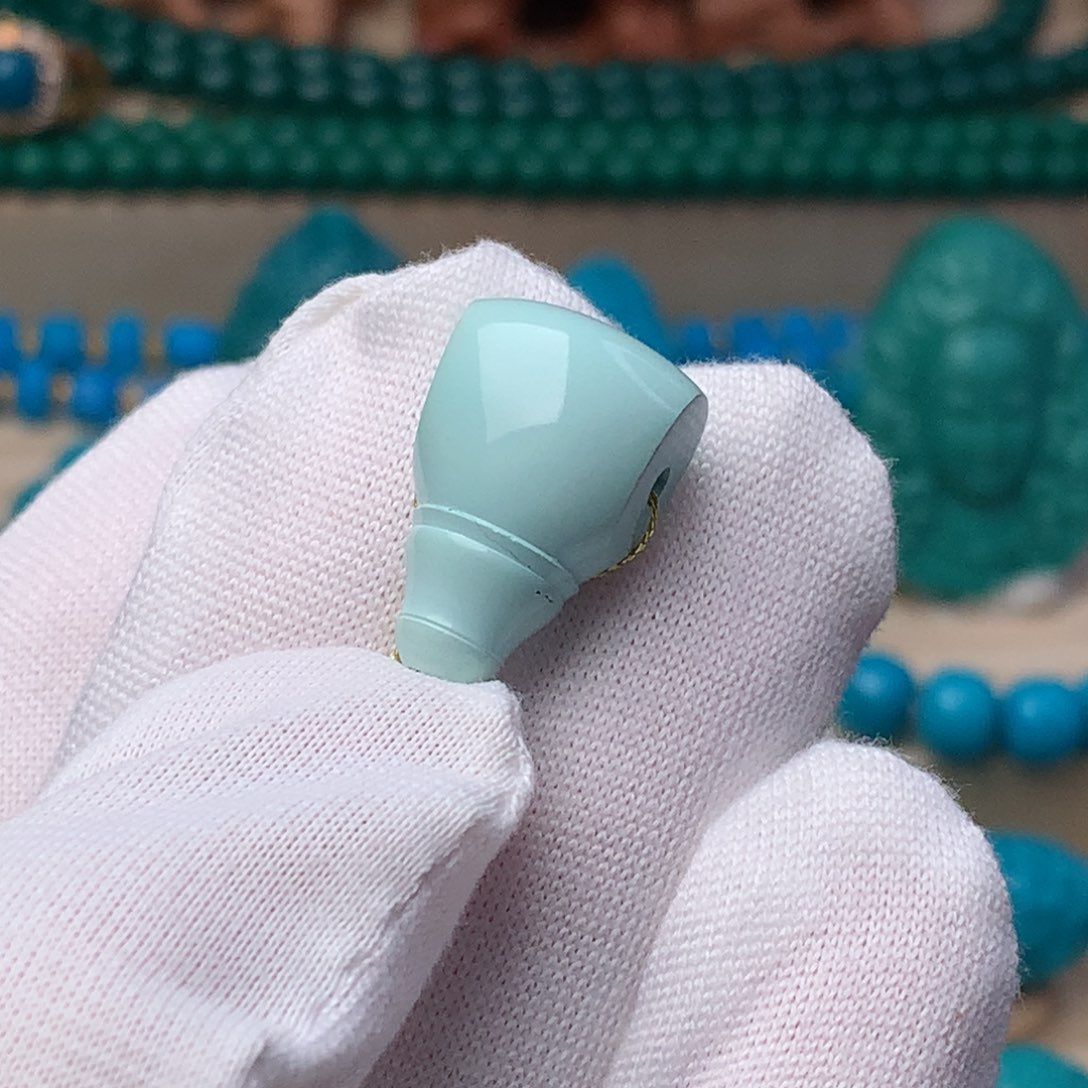 绿松石珠宝奇石未镶嵌12m福利