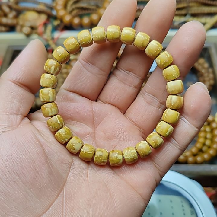 紫金鼠手串9直切实心迷彩