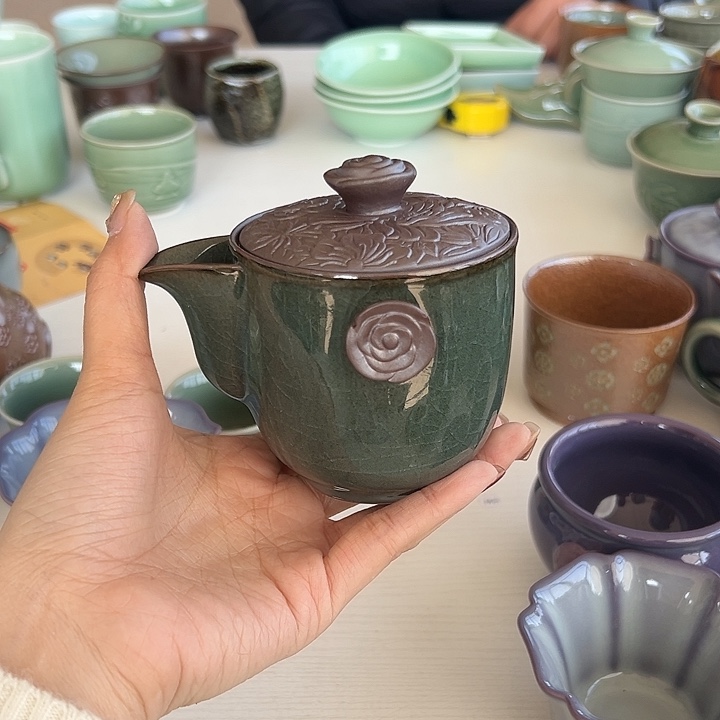 小米茶器龙泉青瓷