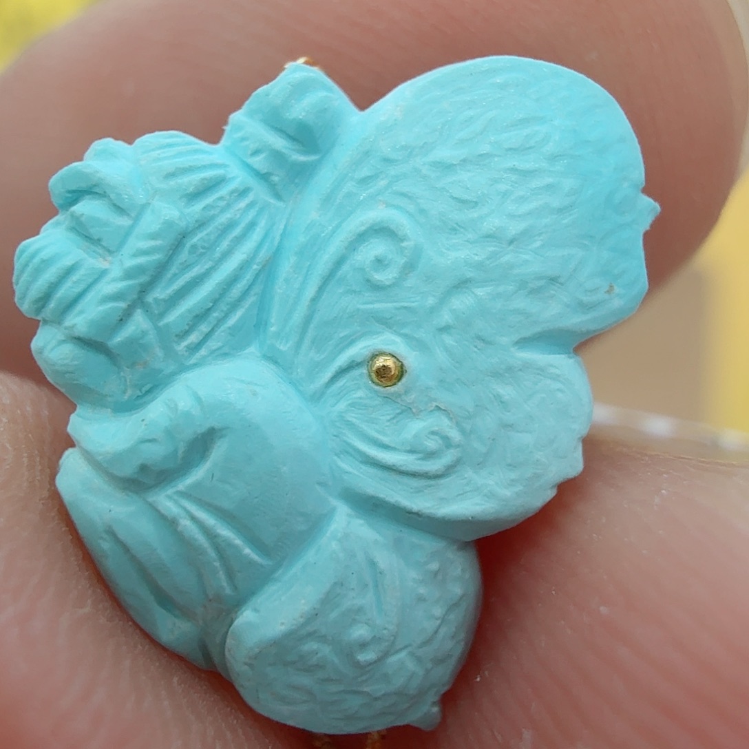 绿松石未镶嵌配饰