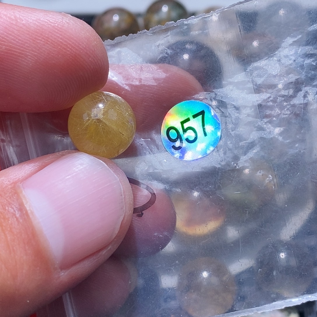 卿***我未镶嵌发晶手链天然水晶