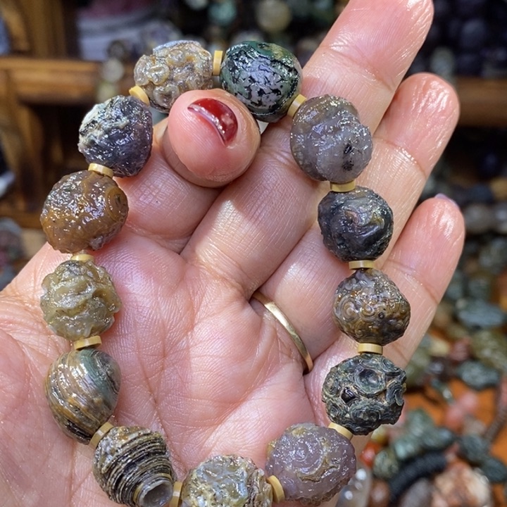 玛瑙/玉髓珠宝半成品未镶嵌