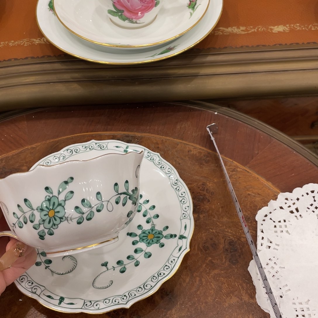 瓷片中古二等红茶杯