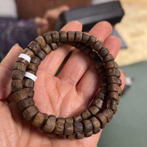 沉香手串紫棋沉水5克卡0.6多样性发1串