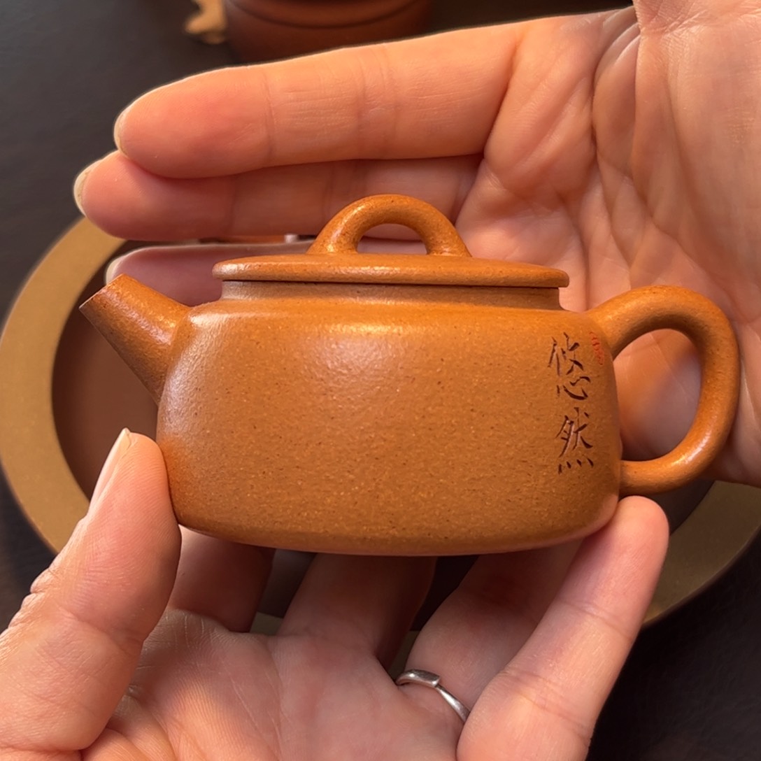 茶壶紫砂紫砂茶具半手工制作