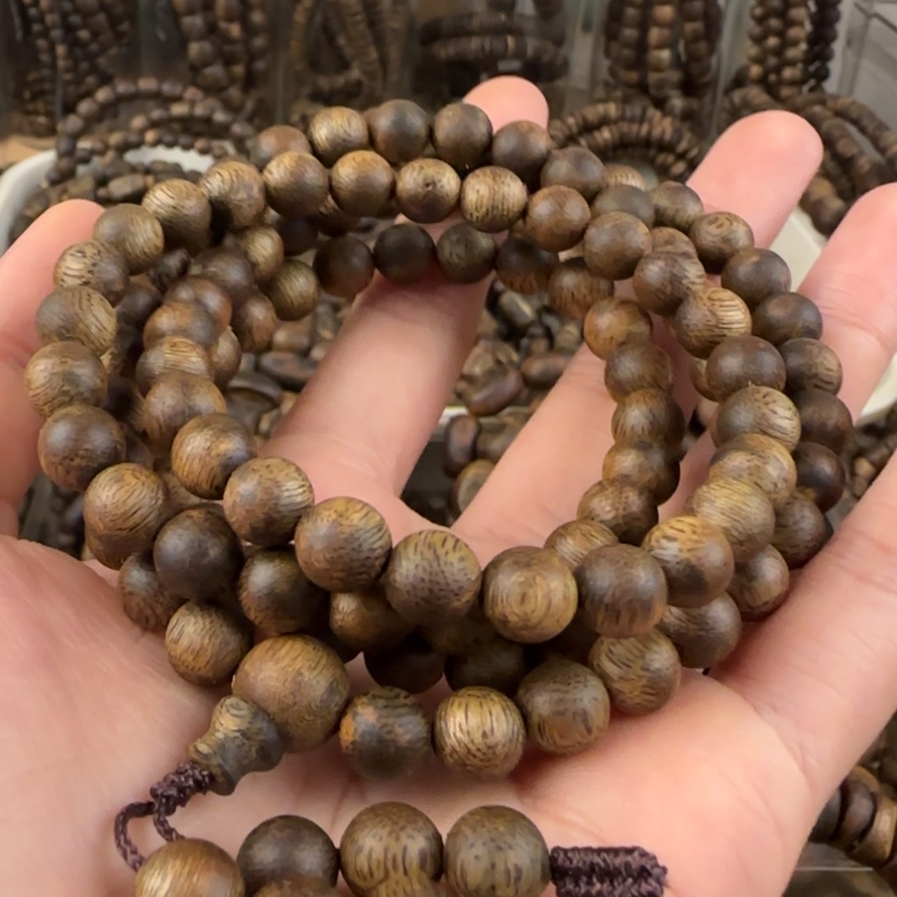 【闪购商品】沉香手串玉*坊奇楠手串卡07